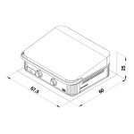 PLANCHA ENOSIGN 65 INOX / čierny plynový gril