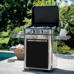 PLANCHA ENOSIGN 65 INOX a čierny COMBO Plynový gril