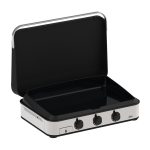 PLANCHA ENOSIGN 80 INOX / čierny plynový gril