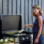 PLANCHA ENOSIGN 80 INOX / čierny plynový gril