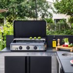 PLANCHA ENOSIGN 80 INOX / čierny plynový gril