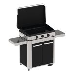 PLANCHA ENOSIGN 80 INOX a čierny COMBO Plynový gril
