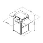 Plancha FUSION 60 INOX  / Plynový gril COMBO