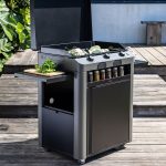 Plancha FUSION 75 sivý / Plynový gril COMBO s konštrukciou