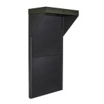 Modul barového pultu 80 v sivej farbe 