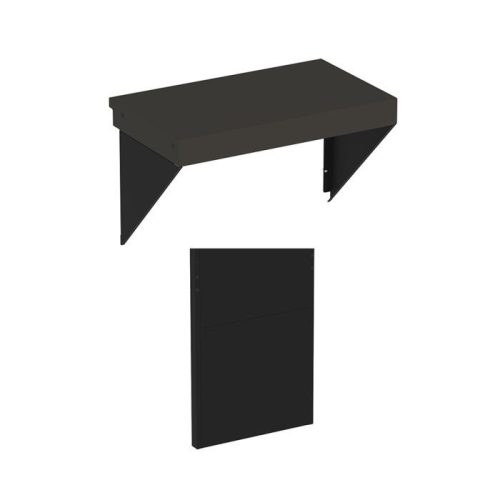 Modul barového pultu 60 v sivej farbe 