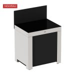 Vonkajšia kuchyňa – 4 moduly z nehrdzavejúcej ocele a z čiernej ocele
