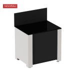 Vonkajšia kuchyňa – 4 moduly z nehrdzavejúcej ocele a z čiernej ocele